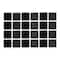12 Packs: 12 ct. (144 total) VELCRO® Brand Sticky Back Black Squares